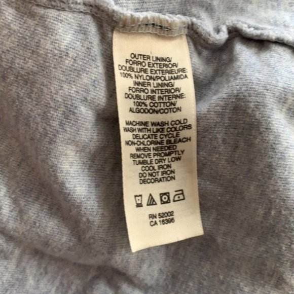 Donna Karen Layered Look Lace Tank Top Blue - Picture 8 of 8